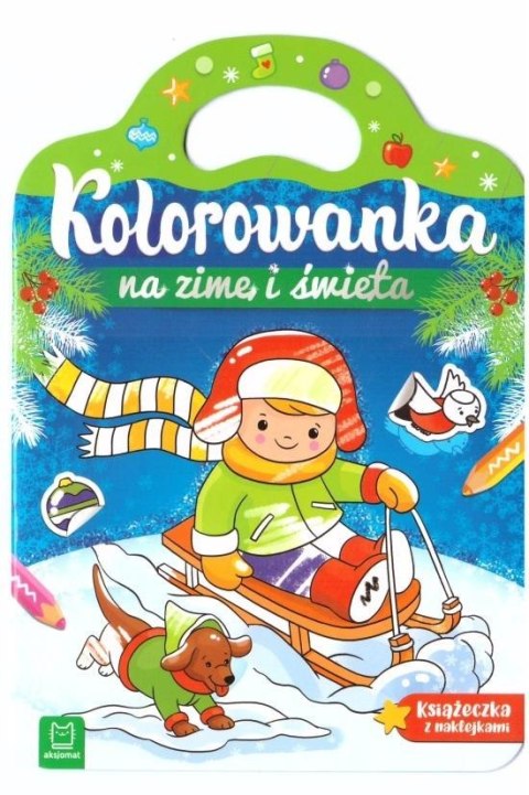 Kolorowanka na zimę i święta