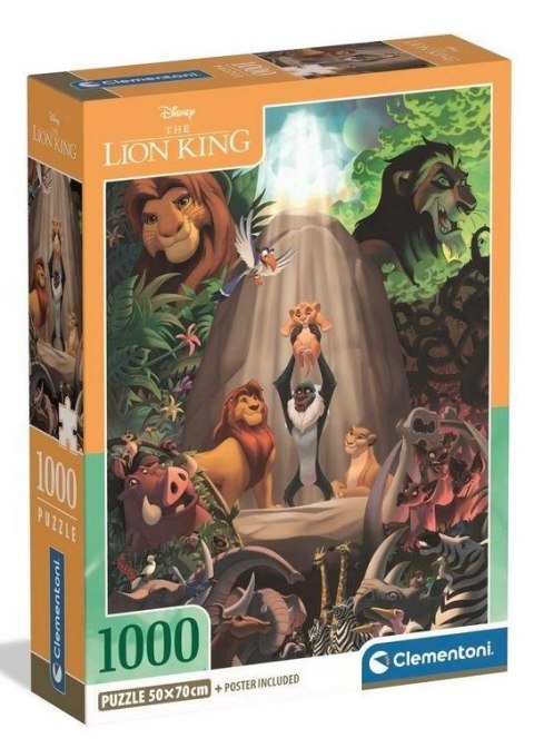 Puzzle 1000 The Lion King compact