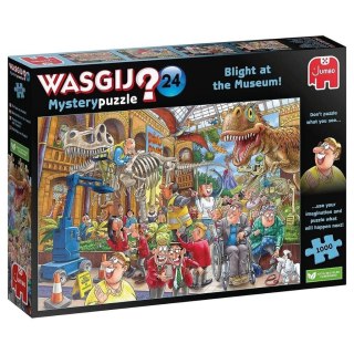 Puzzle 1000 Wasgij Mystery Afera w muzeum