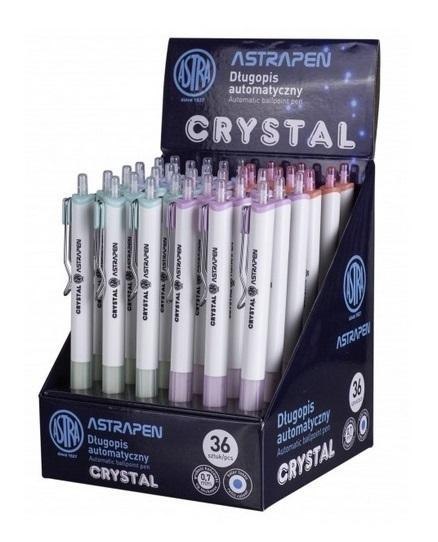 Długopis Pen Crystal white (36szt) ASTRA