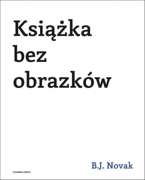 Książka bez obrazków w.2