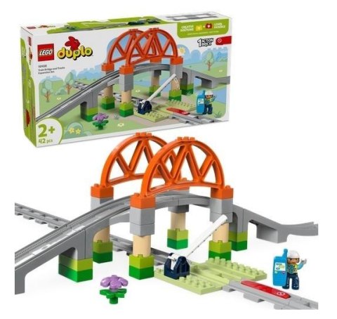 LEGO(R) DUPLO 10426 Most i tory kolejowe