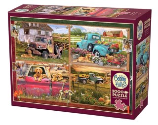 Puzzle 2000 Pieskie życie G3