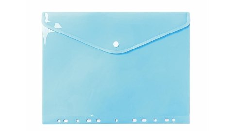 Teczka koperta A4 PP zawieszana pastel niebieska Teczka koperta A4 PP zawieszana pastel niebieska