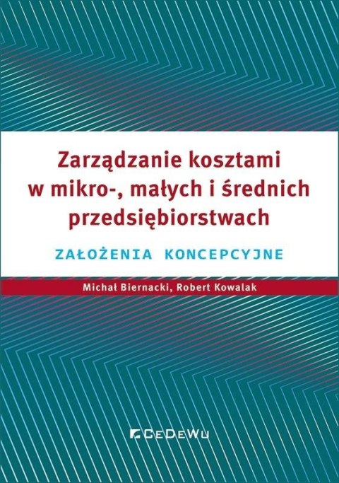 Zarządzanie kosztami w mikro-, małych i średnich..