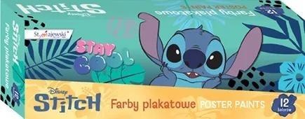Farby plakatowe 12 kolorów 20ml Stitch Farby plakatowe 12 kolorów 20ml Stitch
