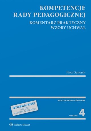 Kompetencje rady pedagogicznej. w.4