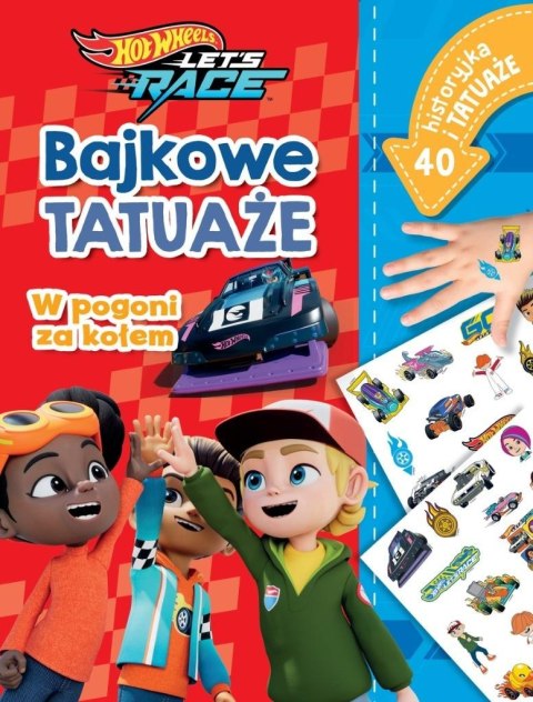 Misja ratunkowa Bajkowe tatuaże Hot Wheels