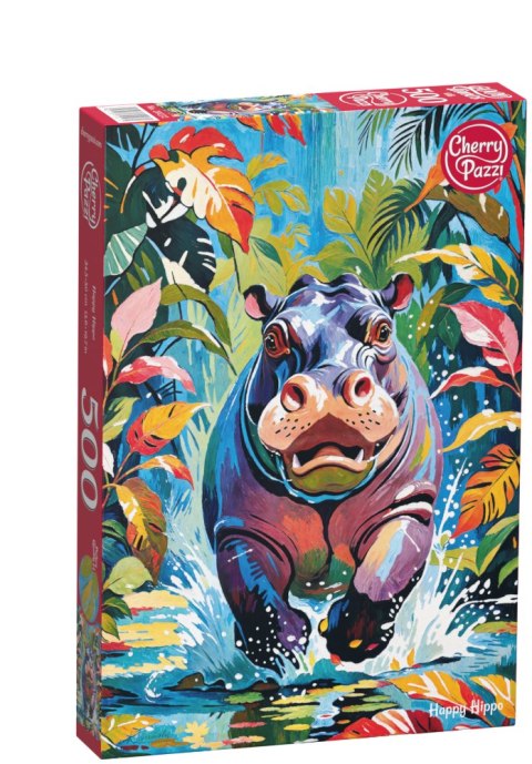 Puzzle 500 CherryPazzi Happy Hippo 20272 Puzzle 500 CherryPazzi Happy Hippo 20272