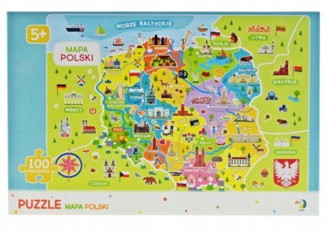 Puzzle Mapa Polski