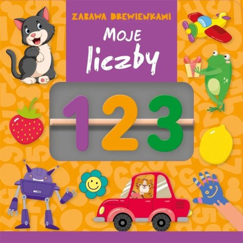 Zabawa drewienkami. Moje liczby Zabawa drewienkami. Moje liczby