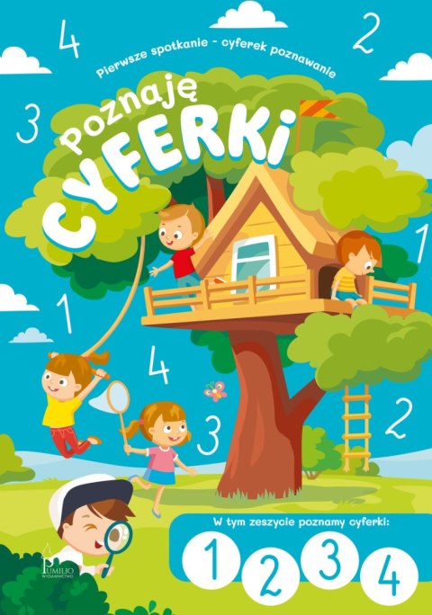 Poznaję cyferki. 1,2,3,4