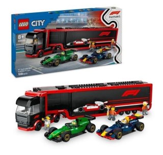 LEGO(R) CITY 60445 (3szt) Ciężarówka z bolidami RB20