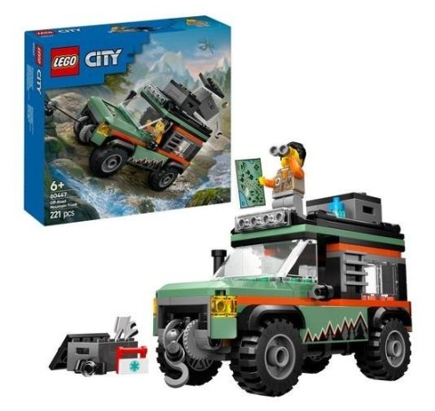 LEGO(R) CITY 60447 (6szt) Górska ciężarówka terenowa