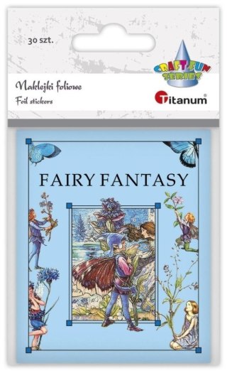 Naklejki foliowe Fairy Fantasy wróżki 30szt