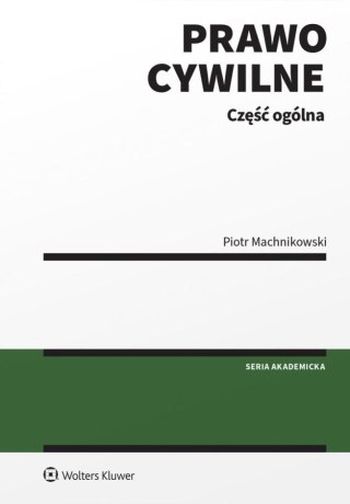 Prawo cywilne. Część ogólna w.1