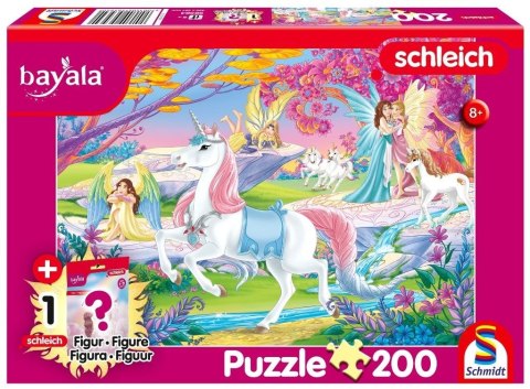 Puzzle 200 Magiczna kraina + figurka G3