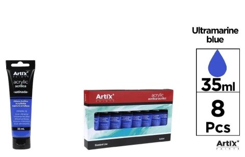Farba akrylowa ultramaryna 35ml (8szt) Farba akrylowa ultramaryna 35ml (8szt)