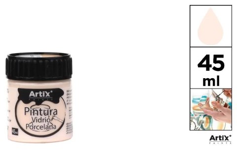 Farba do szkła i ceramiki cielista 45ml (6szt) Farba do szkła i ceramiki cielista 45ml (6szt)