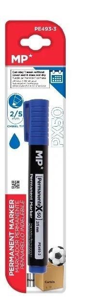 Marker permanentny 1,0/5,0mm niebieski Marker permanentny 1,0/5,0mm niebieski
