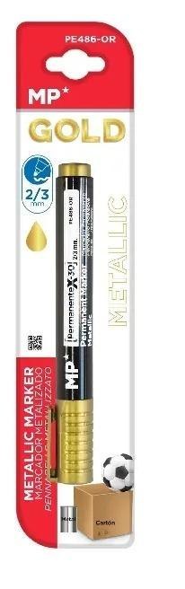 Marker permanentny 2,0/3,0mm złoty Marker permanentny 2,0/3,0mm złoty