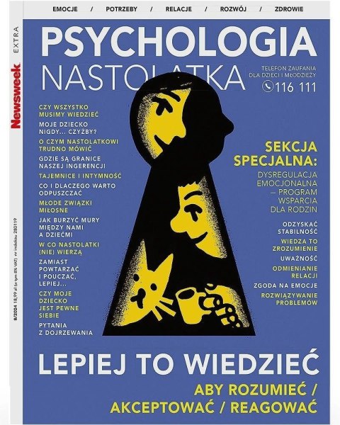 Newsweek Extra 8/2024 Psychologia nastolatka