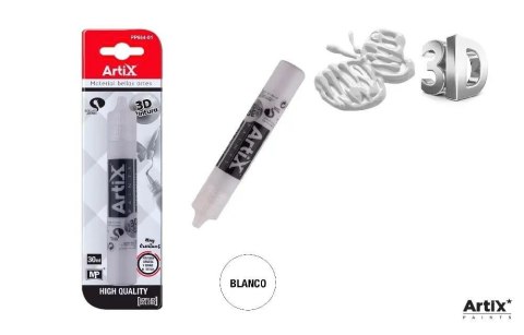 Farba strukturalna 3D biała 30ml Farba strukturalna 3D biała 30ml