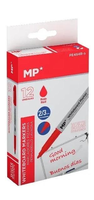 Marker do tablic 2,0/3,0mm czerwony (12szt)