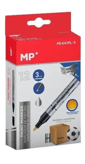 Marker olejowy 3.0mm srebrny (12szt) Marker olejowy 3.0mm srebrny (12szt)