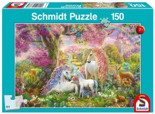 Puzzle 150 Rodzina jednorożców G3