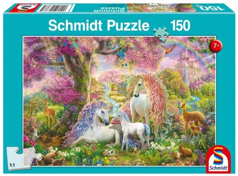 Puzzle 150 Rodzina jednorożców G3