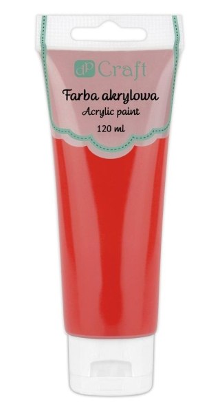 Farba akrylowa czerwona 120ml