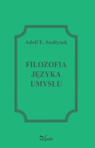 Filozofia języka umysłu