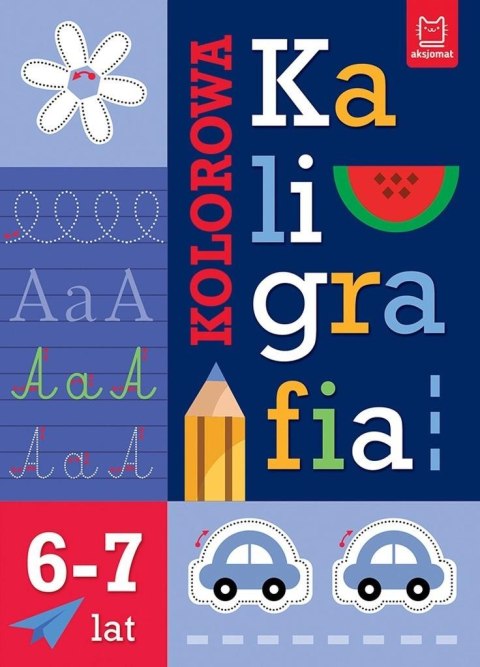 Kolorowa kaligrafia 6-7 lat