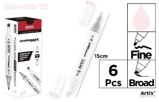 Marker Chromax z 2 końcówk. skin white 131 (6szt)