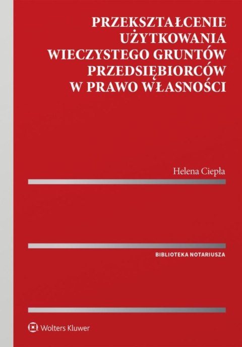 Przekształcenie użytkowania wieczystego gruntów... Przekształcenie użytkowania wieczystego gruntów...