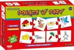 Puzzle edukacyjne 48 połącz w pary