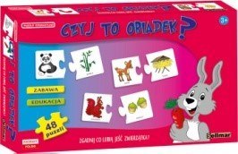 Puzzle edukacyjne 50 czyj to obiadek