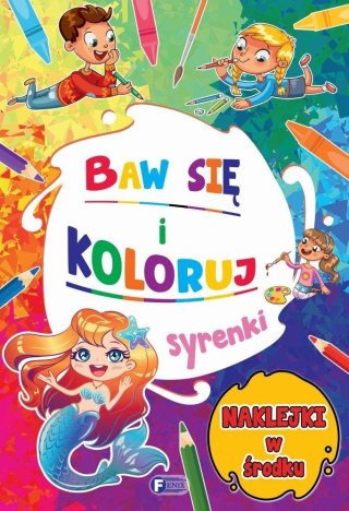 Baw się i koloruj. Syrenki