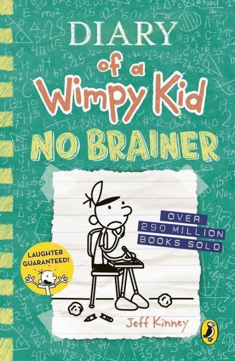 Diary of a Wimpy Kid. No Brainer. Book 18 wer. angielska