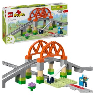 LEGO(R) DUPLO 10426 (2szt) Most i tory kolejowe