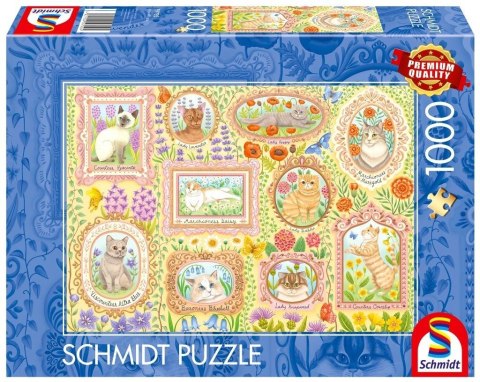 Puzzle PQ 1000 Portrety kociej socjety G3 Puzzle PQ 1000 Portrety kociej socjety G3