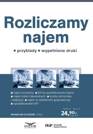 Rozliczamy najem. Prawo na co dzień 1/2025