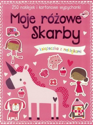 250 naklejek - Moje różowe skarby