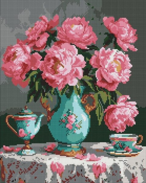 Diamentowa mozaika - Delikatne kolory 40x50cm Diamentowa mozaika - Delikatne kolory 40x50cm