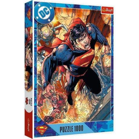 Puzzle 1000 Superman w akcji TREFL