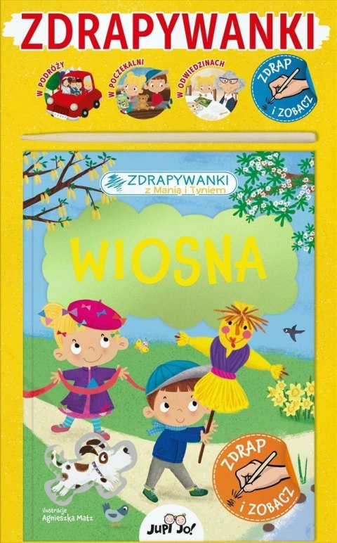 Zdrapywanki z Manią i Tyniem. Wiosna