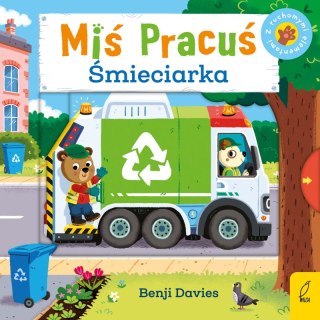 Miś Pracuś. Śmieciarka