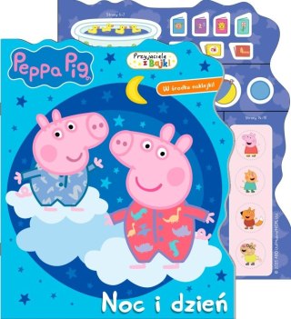 Peppa Pig. Przyjaciele z bajki. Noc i dzień