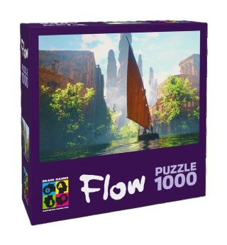 Puzzle 1000 Flow: Łódź BRAIN GAMES